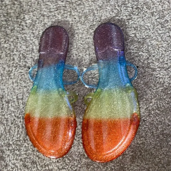 Multi colored sandals - Picture 3 of 3